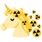 ยูนิคอร์น + กัมมันตรังสี