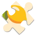 Puzzleteil + Zitrone