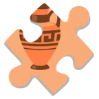 Puzzleteil + Amphore
