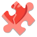 Puzzleteil + gebrochenes Herz