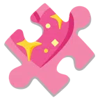 Puzzleteil + funkelndes Herz