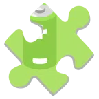 Puzzleteil + Batterie