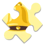 Puzzleteil + Glocke