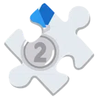 Puzzleteil + Silbermedaille