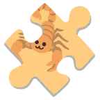Puzzleteil + Skorpion