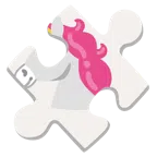 Puzzleteil + Einhorn