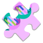 Puzzleteil + DNA