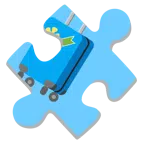 Puzzleteil + Gepäck