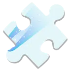 Puzzleteil + Komet