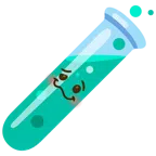 provetta + faccina stordita