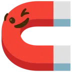 calamita + faccina che fa l’occhiolino