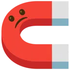 calamita + faccina confusa