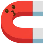calamita + faccina che bacia