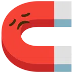 calamita + faccina delusa