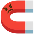 calamita + faccina arrabbiata