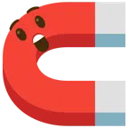 calamita + faccina stupita