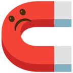 calamita + faccina imbronciata