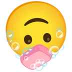 Seife + umgekehrtes Gesicht