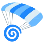paracadute + ciclone
