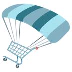 paracadute + carrello