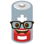 schwache Batterie + Strebergesicht