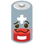 schwache Batterie + schwindeliges Gesicht
