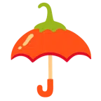 Regenschirm + Peperoni