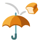 Regenschirm + Brot