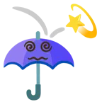 parasol + zawroty głowy