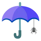 parasol + pająk