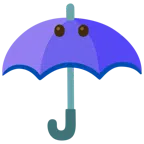 parasol + twarz bez ust