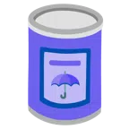 Regenschirm + Konserve