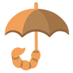 parasol + brązowy skorpion