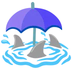 parasol + rekin