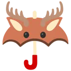 parasol + jeleń