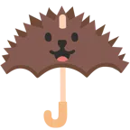 parasol + jeż