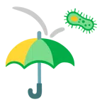 parasol + zarazek
