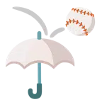 Regenschirm + Baseball
