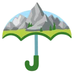 parasol + góra