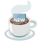 sıcak içecek + NEW düğmesi