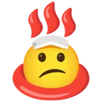 hot springs + confused face