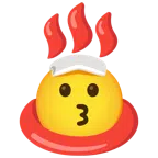 hot springs + kissing face