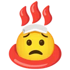 hot springs + worried face