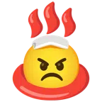 hot springs + angry face