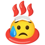 hot springs + sad but relieved face