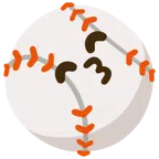 Baseball + küssendes Gesicht mit lächelnden Augen