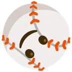 Baseball + umgekehrtes Gesicht