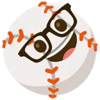 Baseball + Strebergesicht