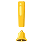 red exclamation mark + bell