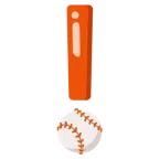 red exclamation mark + baseball